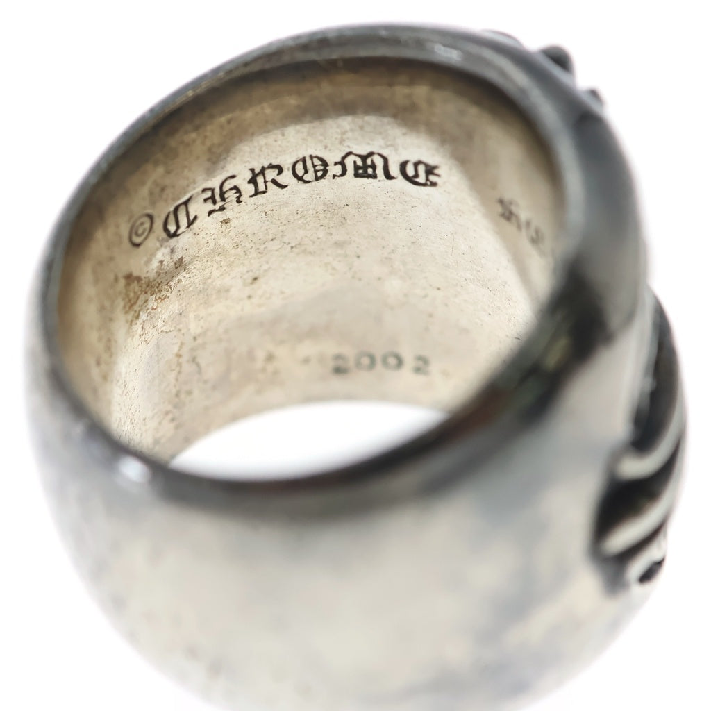 CHROME HEARTS(クロムハーツ) CLASSIC OVAL クラシックオーバルクロス リング シルバー BCA340