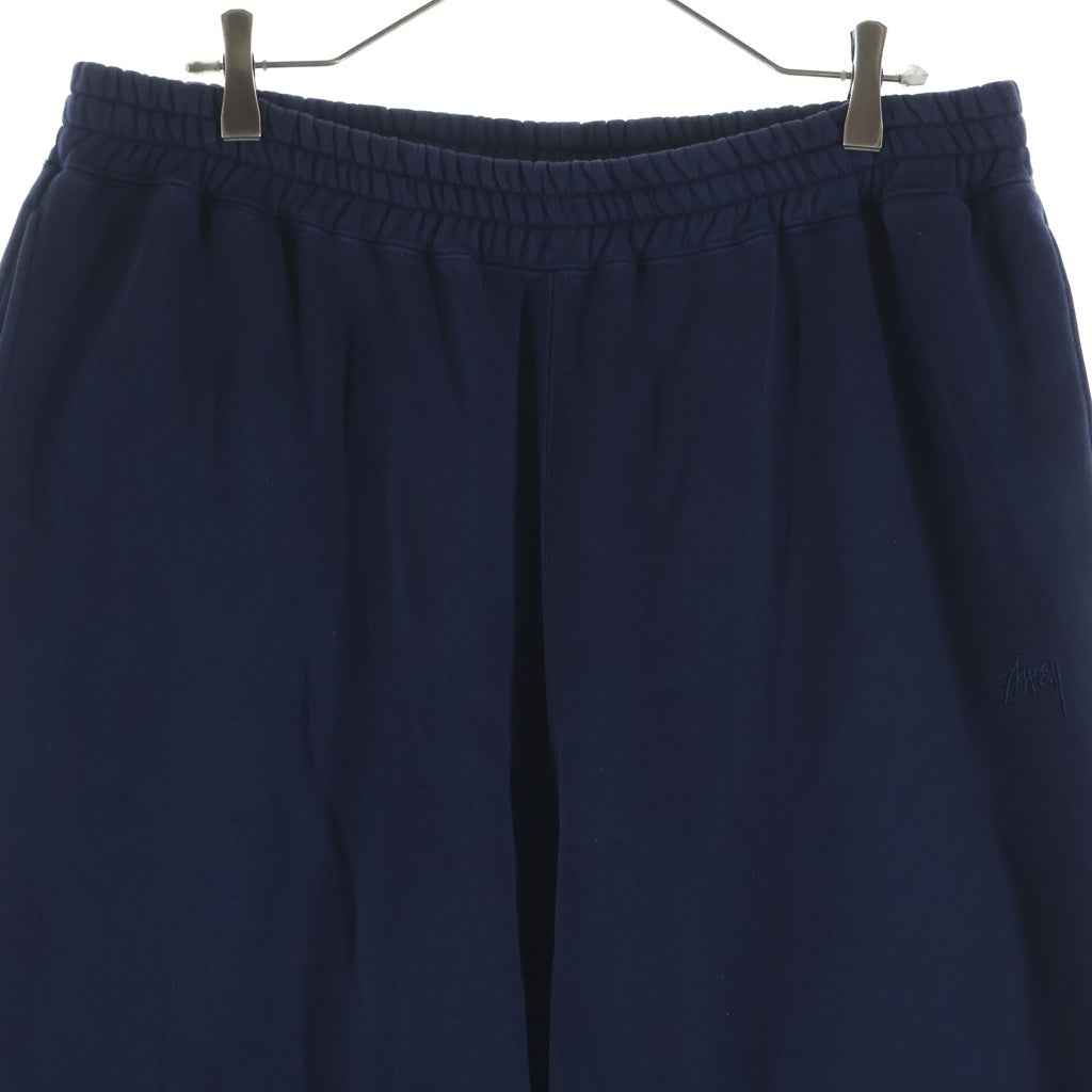 STUSSY(ステューシー) ×No Vacancy Inn Fleece Pant ノーバカンシー インフリーススウェットパンツ ネイビー