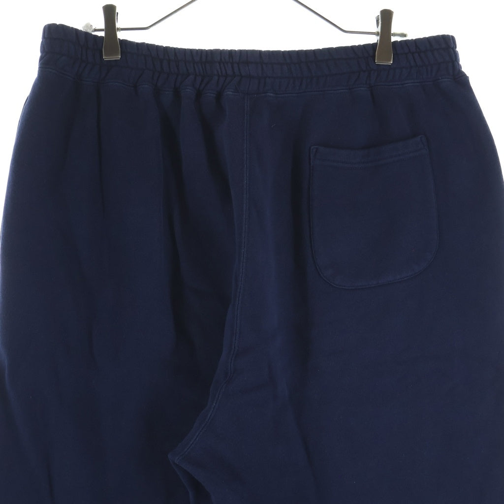 STUSSY(ステューシー) ×No Vacancy Inn Fleece Pant ノーバカンシー インフリーススウェットパンツ ネイビー