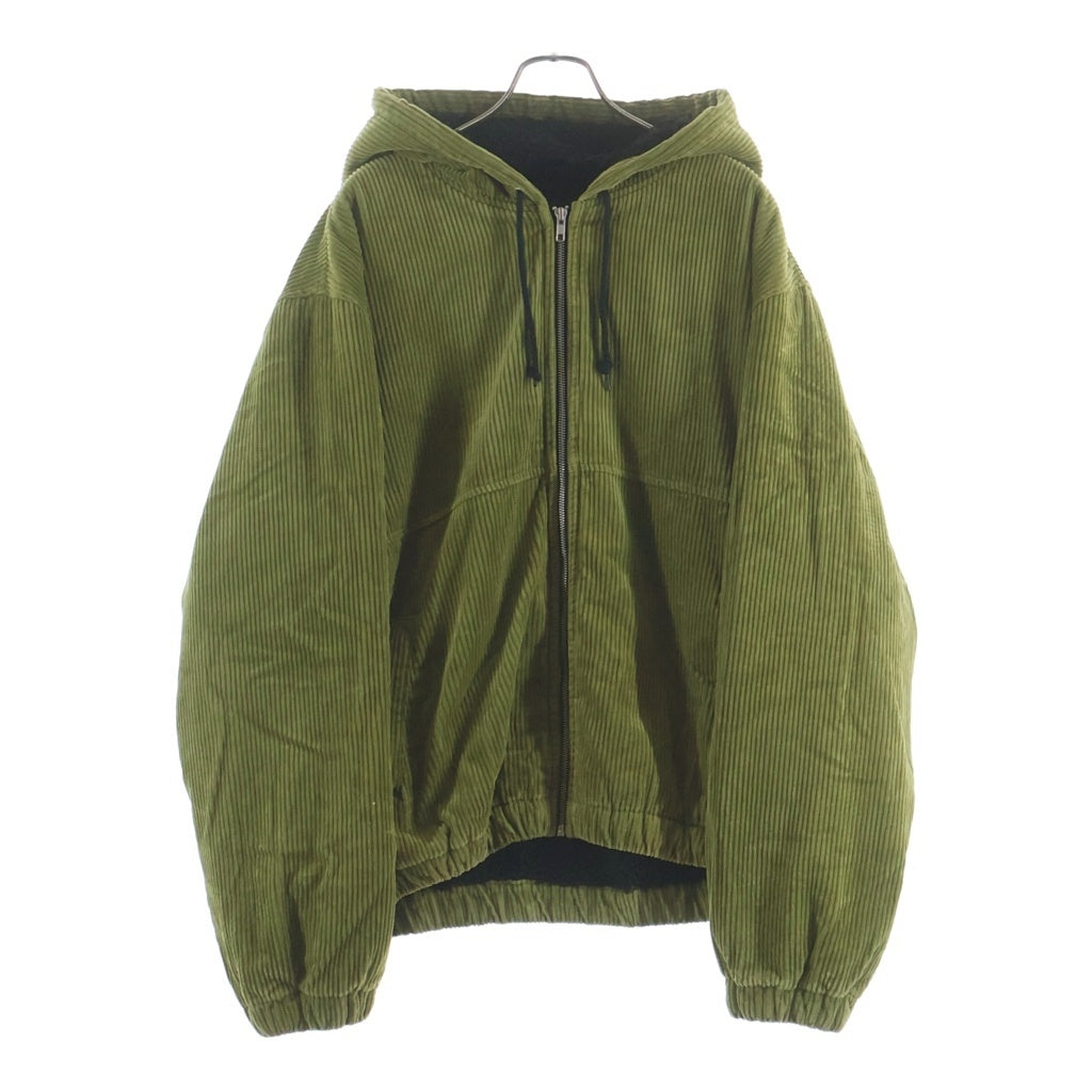 STUSSY(ステューシー) Wide Wale Work Jacket コーデュロイ ワークボアジャケット グリーン