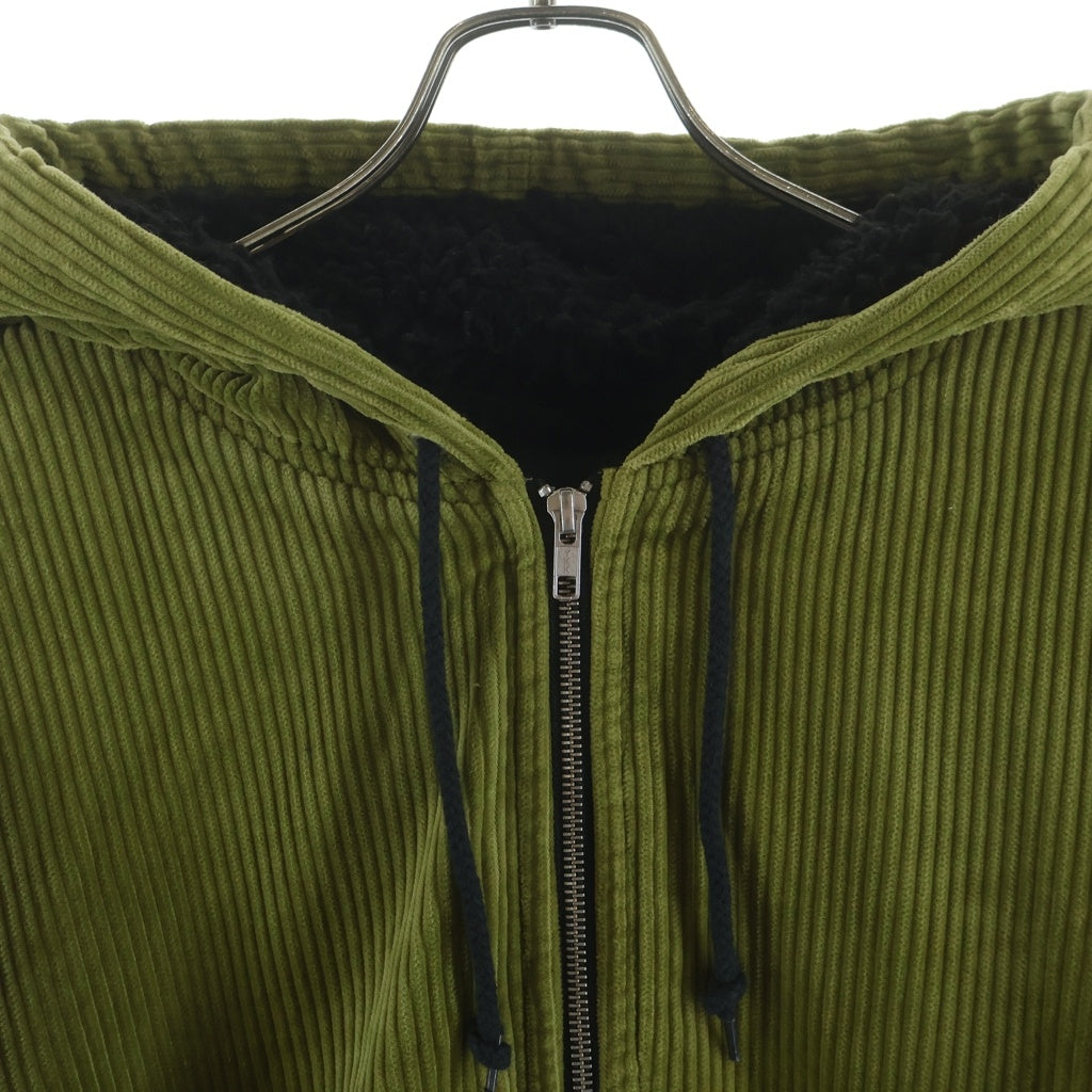 STUSSY(ステューシー) Wide Wale Work Jacket コーデュロイ ワークボアジャケット グリーン