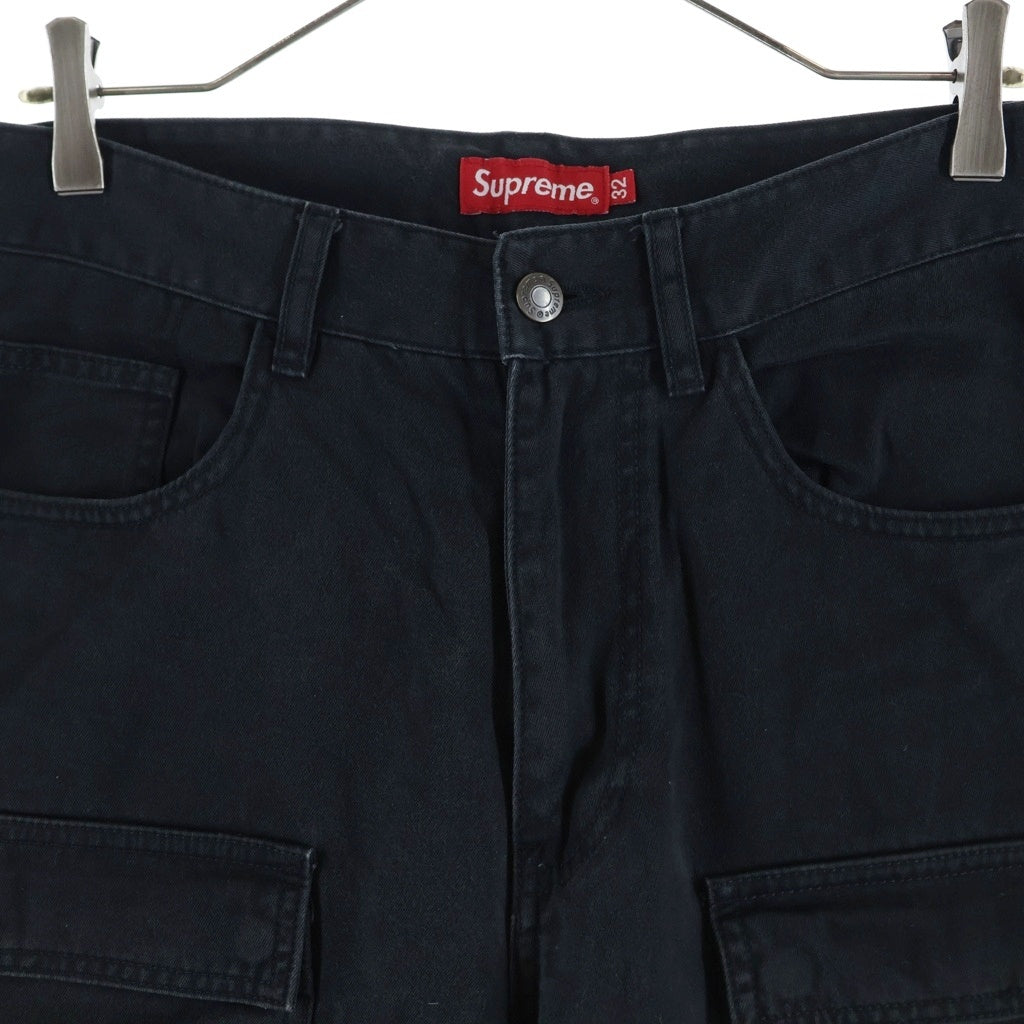 SUPREME(シュプリーム) 26SS Zip Off Utility Pant ユーティリティ カーゴパンツ ブラック