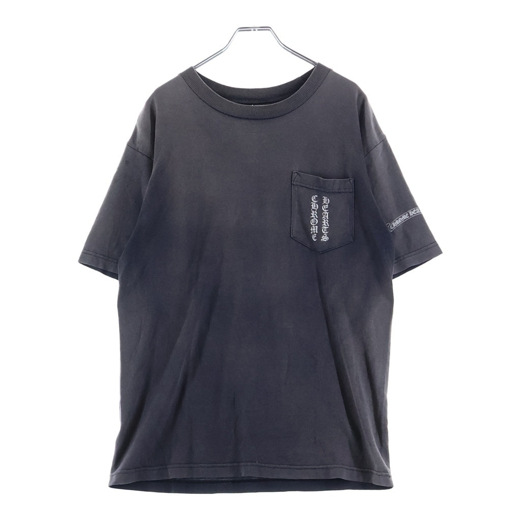 CHROME HEARTS(クロムハーツ) OLD S/S オールド バックスクロールラベルプリント 半袖Tシャツカットソー ブラック