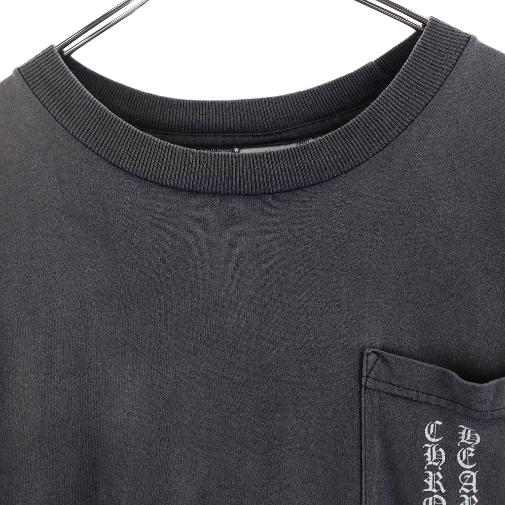 CHROME HEARTS(クロムハーツ) OLD S/S オールド バックスクロールラベルプリント 半袖Tシャツカットソー ブラック