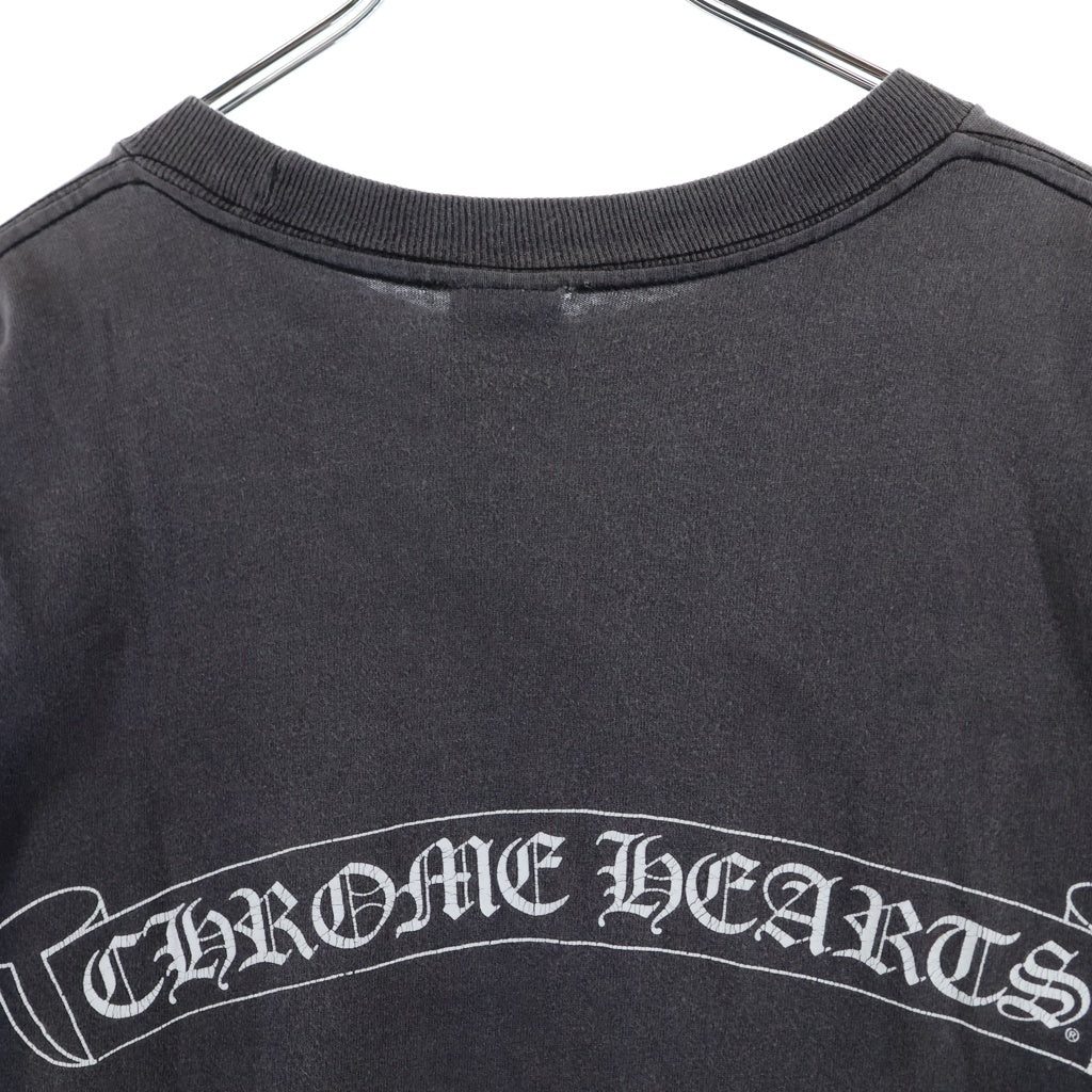 CHROME HEARTS(クロムハーツ) OLD S/S オールド バックスクロールラベルプリント 半袖Tシャツカットソー ブラック