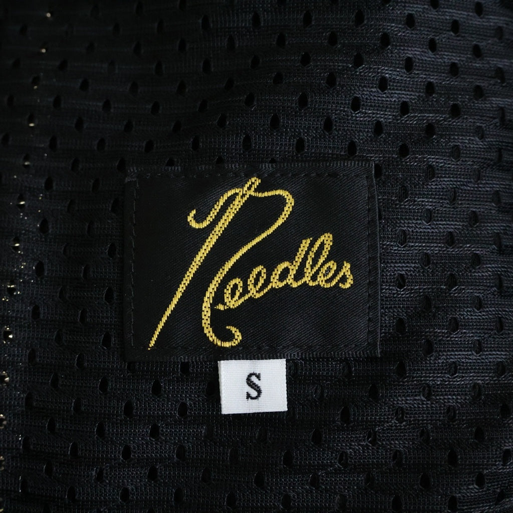 Needles(ニードルス) NUBIAN別注 SYNTHETIC LEATHER WIDE PANTS ンセティックレザーワイドトラックパンツ RW1650