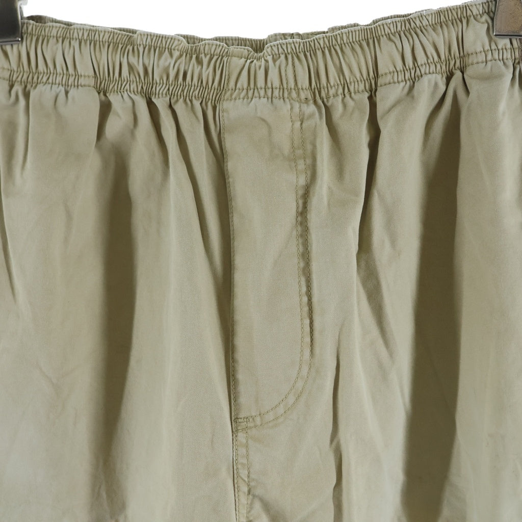 NO BRAND(ノーブランド) SWJP Side Tape Beach Pants ベージュ PT-04