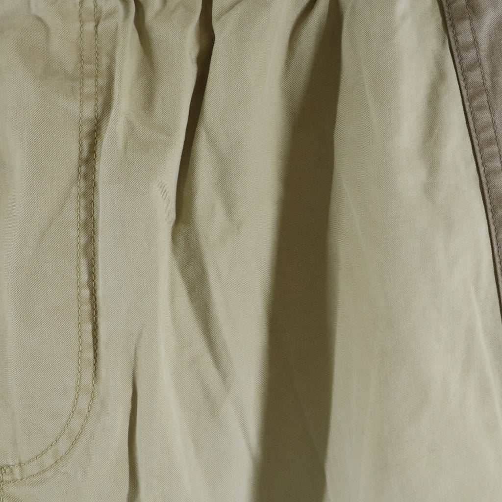 NO BRAND(ノーブランド) SWJP Side Tape Beach Pants ベージュ PT-04