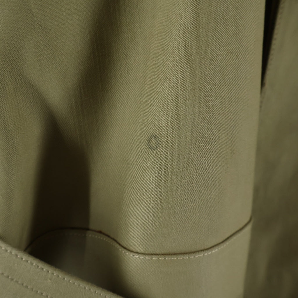 VINTAGE(ヴィンテージ) MACKINTOSHES マッキントッシュ 50S BRITISH ARMY OFFICERS COAT 1952 PATTERN イギリス軍 オフィサーズ ゴム引きコート ブラウン