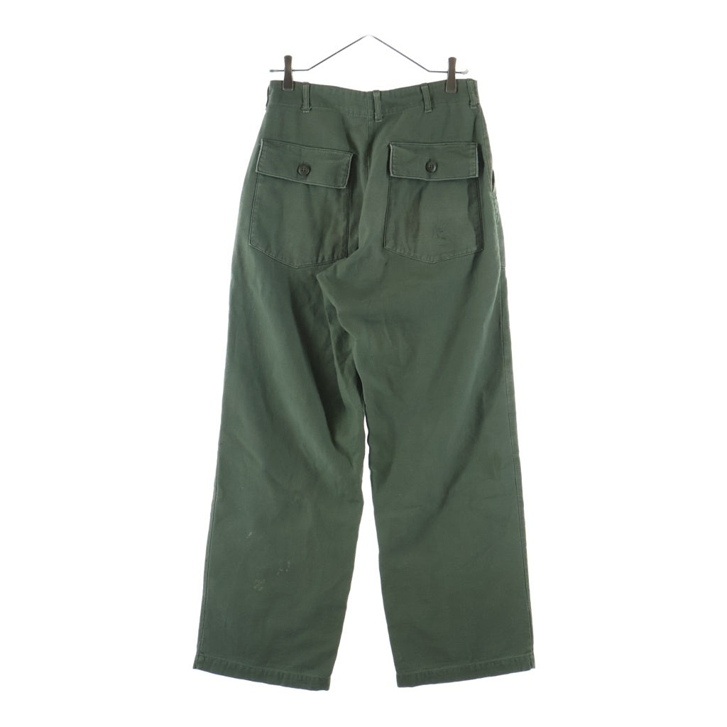 VINTAGE(ヴィンテージ) US ARMY 60-70S コットンベイカーパンツ カーキ