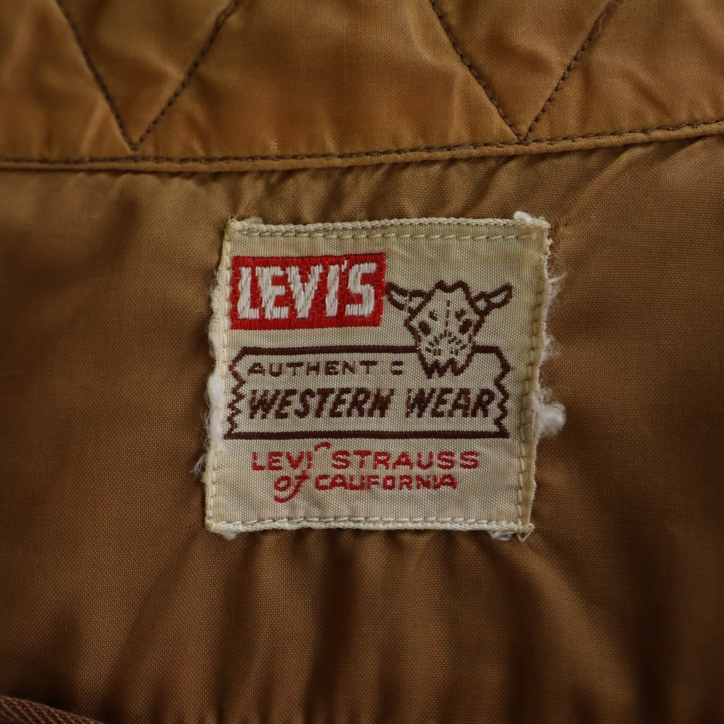 Levi's(リーバイス) VINTAGE 60S ショートホーンウエスタンシャツ 長袖シャツ ブラウン