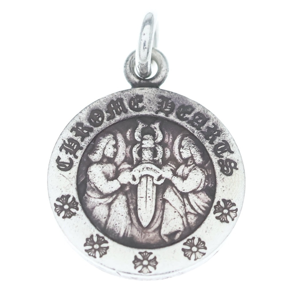 CHROME HEARTS(クロムハーツ) CHRM ANGL MDL V1 エンジェルメダルチャーム ペンダントトップ シルバーBCA229