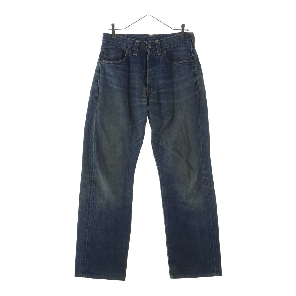 Levi's(リーバイス) 90S VINTAGE 501XXC 37年復刻 ボタン裏555 バレンシア工場 シンチバック ヴィンテージ ボタンフライデニムパンツ インディゴ