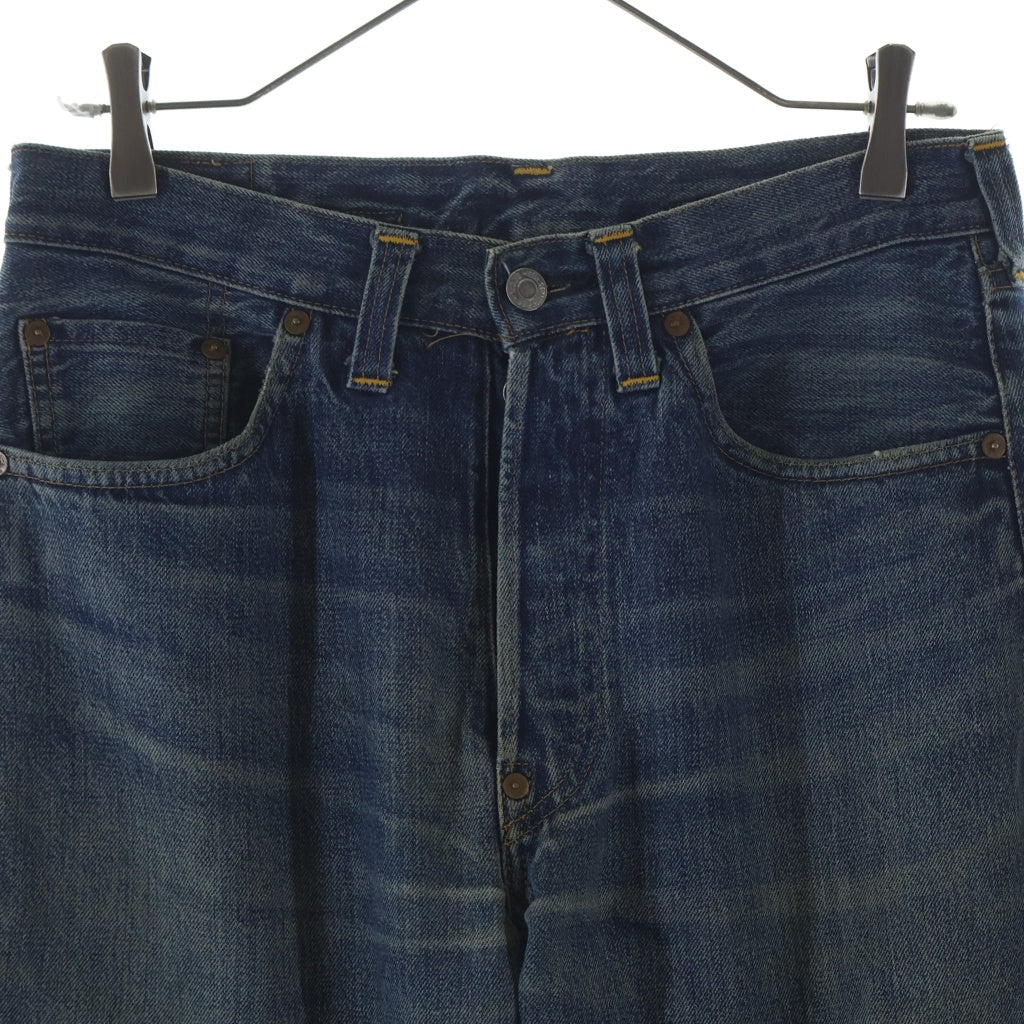 Levi's(リーバイス) 90S VINTAGE 501XXC 37年復刻 ボタン裏555 バレンシア工場 シンチバック ヴィンテージ ボタンフライデニムパンツ インディゴ