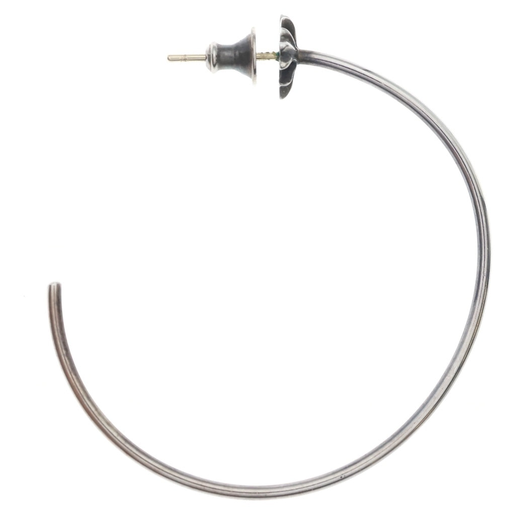 CHROME HEARTS(クロムハーツ) HOOP CH PLS CHプラス フープ ピアス シルバー BCA099