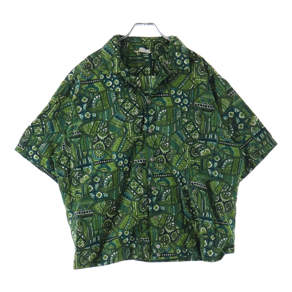 VINTAGE(ヴィンテージ) 60s RICHES ハワイアン アロハシャツ グリーン