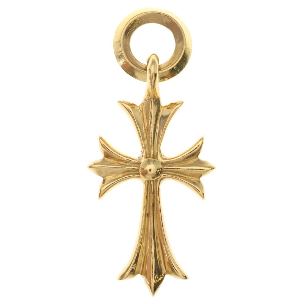 CHROME HEARTS(クロムハーツ) 22K TINY CH CROSS タイニーCHクロス ペンダントトップ ゴールド BCA051
