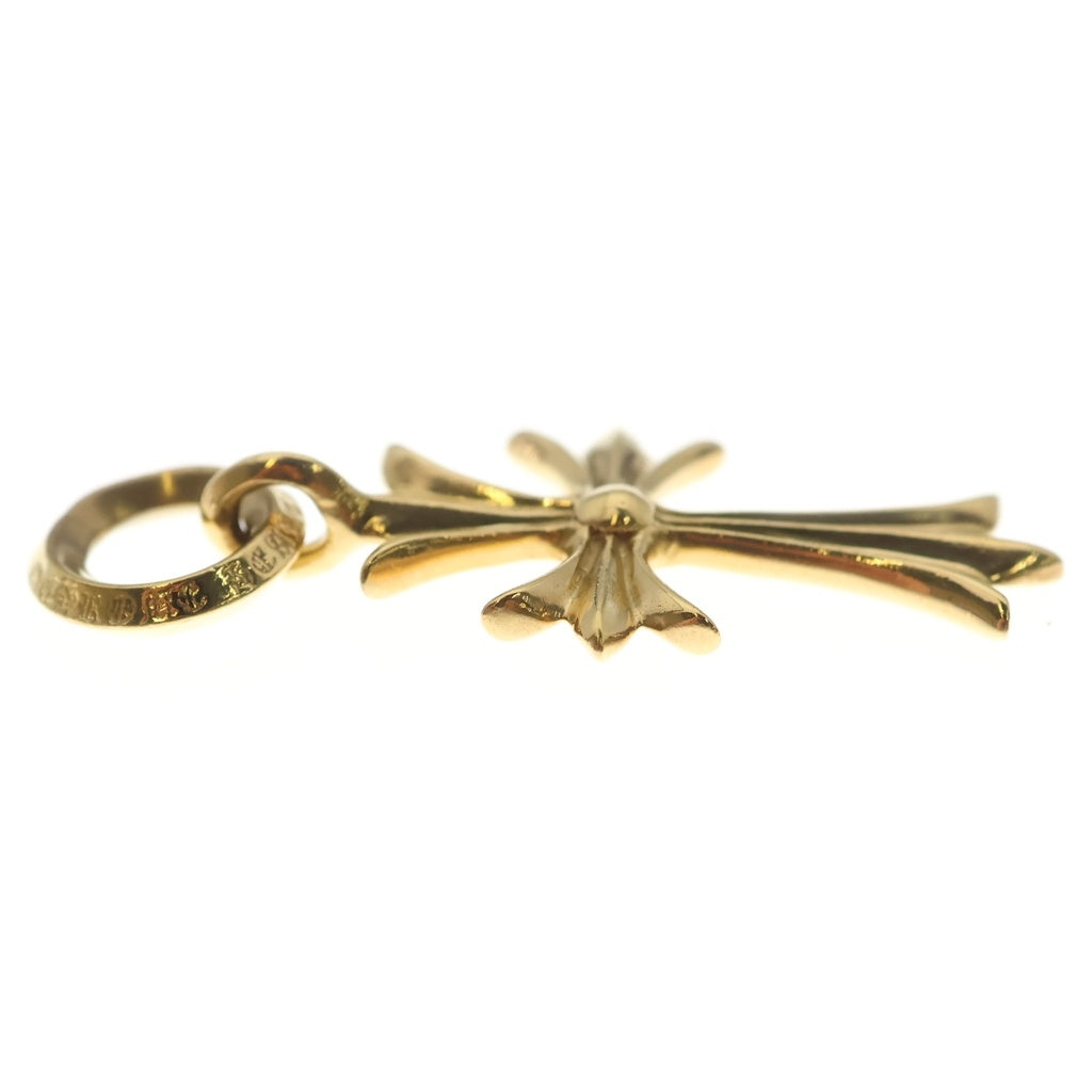 CHROME HEARTS(クロムハーツ) 22K TINY CH CROSS タイニーCHクロス ペンダントトップ ゴールド BCA051