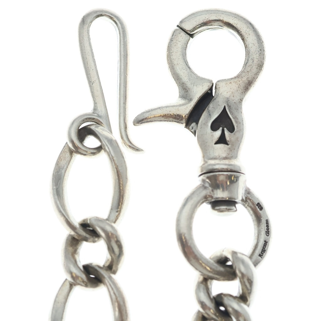 NO BRAND(ノーブランド) CELT&COBRA セルタアンドコブラ 1st Wallet Chain Argent Gleam ウォレットチェーン ショート シルバー