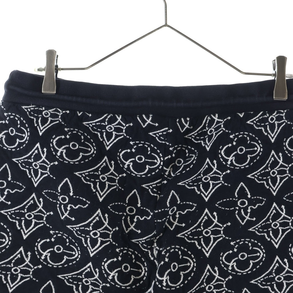LOUIS VUITTON(ルイヴィトン) 21AW×NBA STRATEGIC FLOWERS QUILTED SHORTS RM212M DM0 HLY19W キルティング モノグラム ショーツ ショートパンツ ブラック