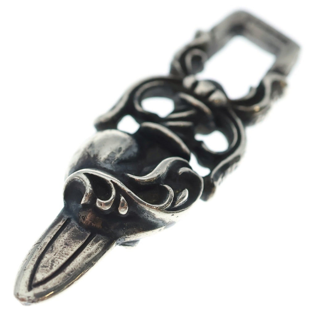 CHROME HEARTS(クロムハーツ) DAGGER HEART ダガーハート ペンダントトップ シルバー BCA243