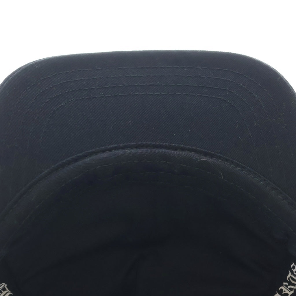 CHROME HEARTS(クロムハーツ) TRUCKER CAP トラッカーキャップ 3セメタリーレザーパッチ メッシュキャップ帽子 ピンク/ブラック