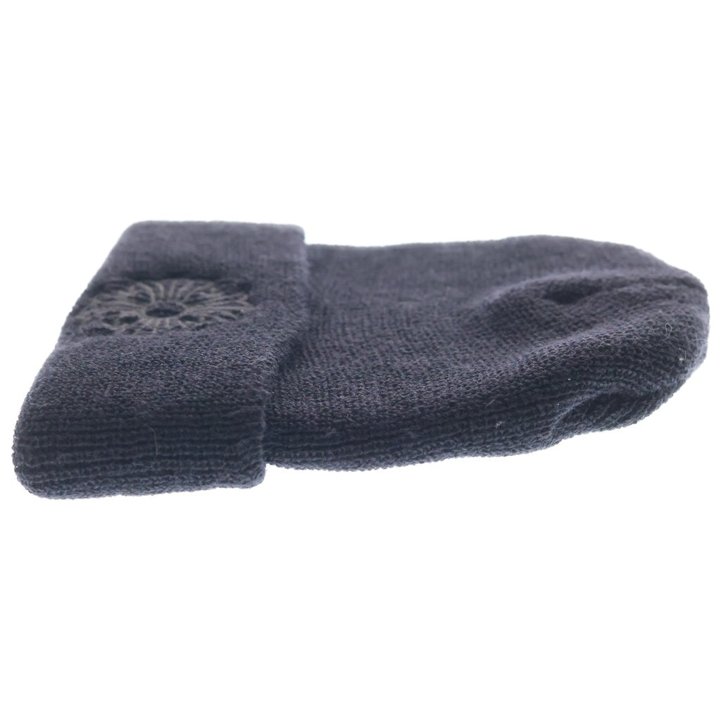 CHROME HEARTS(クロムハーツ) WOOL WATCH CAP CHプラス刺繍ウールワッチキャップ ブラック ニットキャップ/ビーニー