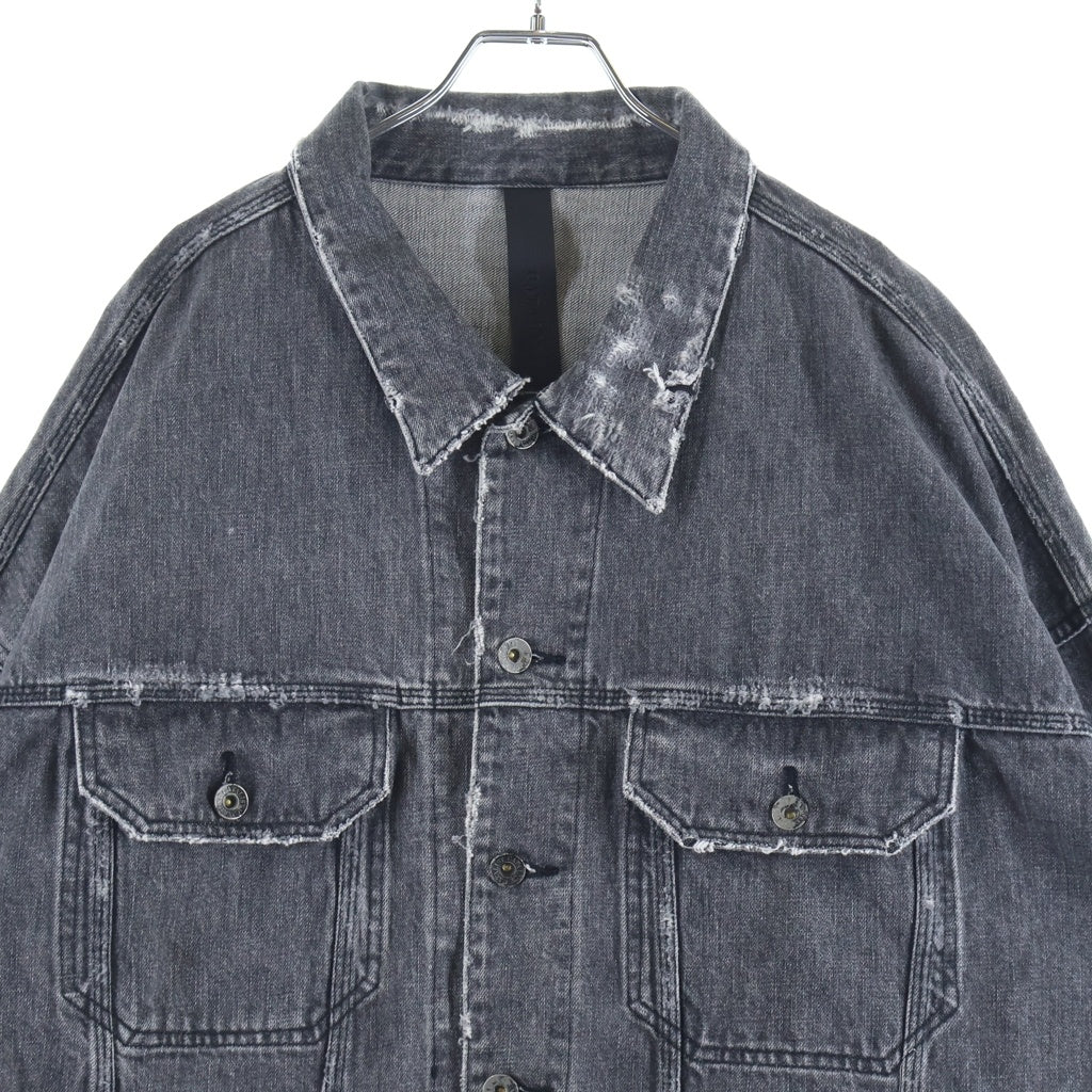 cvtvlist(カタリスト) POWER POISON PAIN DENIM JACKET パワーポイズンペイン デニムジャケット ブラック 21FW0109