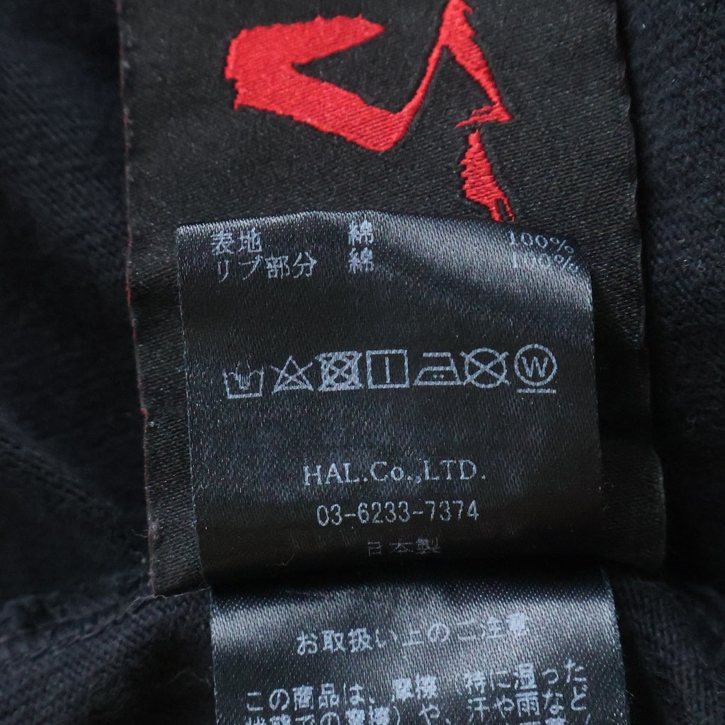 cvtvlist(カタリスト) SQUAD プリント 長袖Tシャツカットソー ブラック 21FW0109