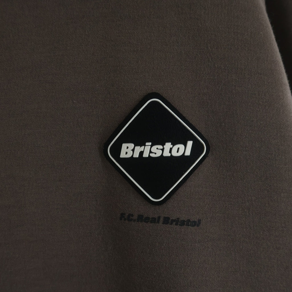 F.C.R.B./F.C.Real Bristol/FCRB(エフシーアールビー/エフシーレアルブリストル) VENTILATION TRAINING HOODIE トレーニング ジップアップパーカー ブラウン FCRB-250038