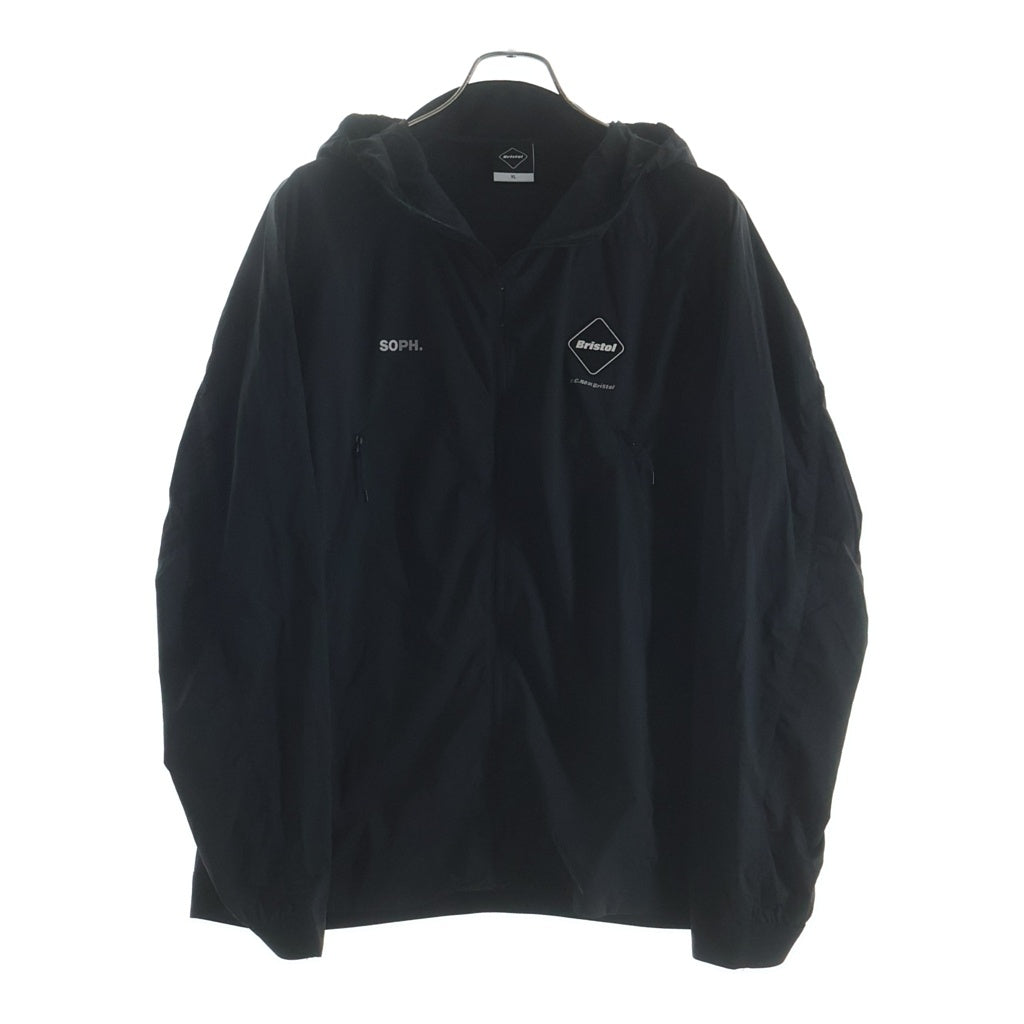 F.C.R.B./F.C.Real Bristol/FCRB(エフシーアールビー/エフシーレアルブリストル) BREATHABLE TRAIL JACKET トレイル ナイロンジャケット ブラック FCRB-250051