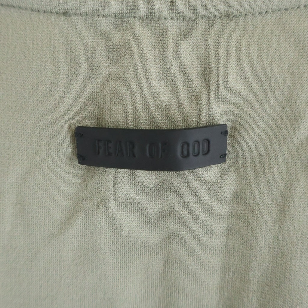 FEAR OF GOD(フィアオブゴッド) 8 MILANO EMBROIDERED 8刺繍 半袖Tシャツカットソー ベージュ