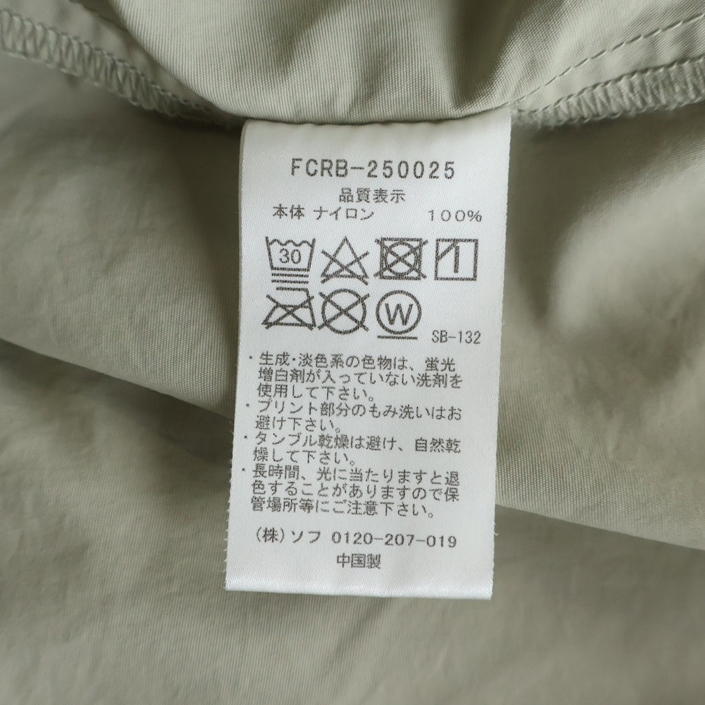 F.C.R.B./F.C.Real Bristol/FCRB(エフシーアールビー/エフシーレアルブリストル) 25SS SUPPLEX NYLON EASY SHORTS ナイロン イージー ショートパンツ FCRB-250025 ブラック