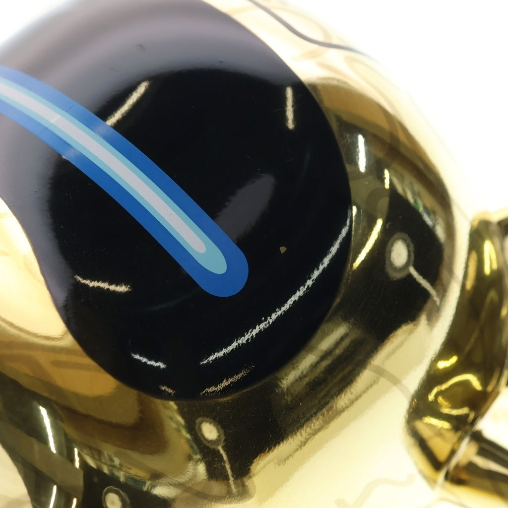 BE@RBRICK(ベアブリック) x BAPE Baby Milo x Hajime Sorayama 1000% 'Gold' フィギュア 人形 インテリア ゴールド