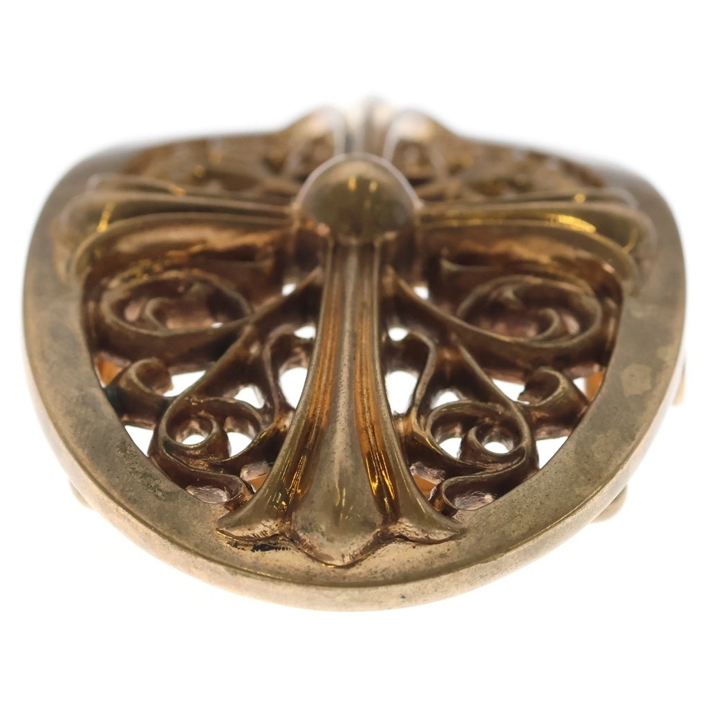 CHROME HEARTS(クロムハーツ) BCKL OVAL CRS BRNZ 1.5 1.5オーバルクロス ブロンズバックル