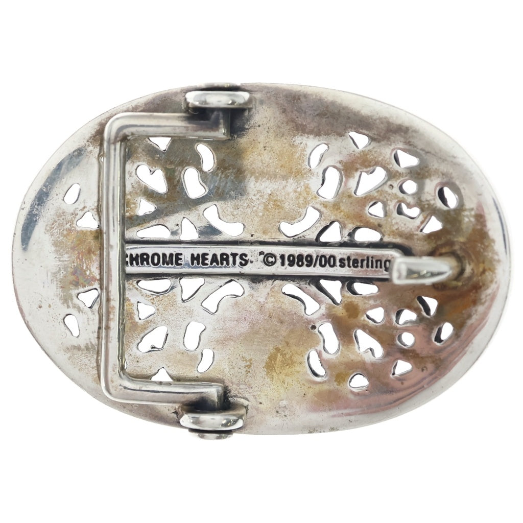 CHROME HEARTS(クロムハーツ) OVAL CROSS STRAP1.5クラシックオーバルクロスバックル シルバー BCA359