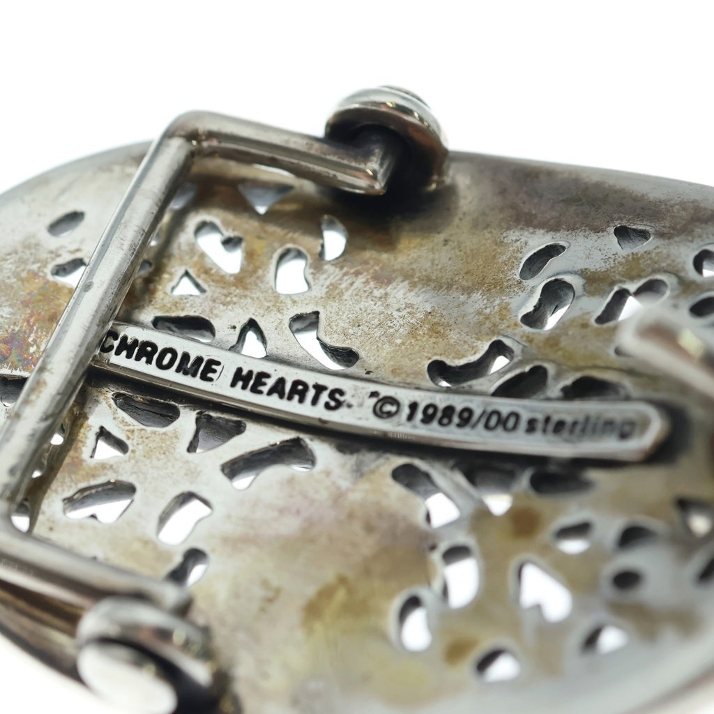 CHROME HEARTS(クロムハーツ) OVAL CROSS STRAP1.5クラシックオーバルクロスバックル シルバー BCA359