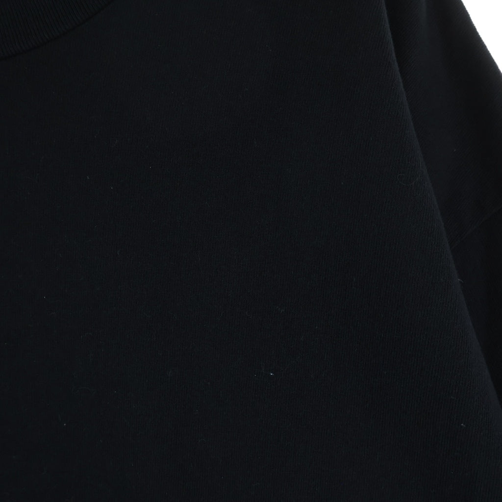 READY MADE(レディメイド) SMILE&LOGO SHORT SLEEVE T-SHIRT フロントスマイルロゴ 半袖Tシャツカットソー ブラック