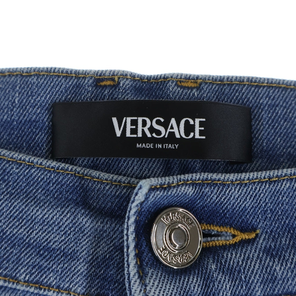 VERSACE(ヴェルサーチ) スリムローウエストジーンズ インディゴ 1011693 1A09961