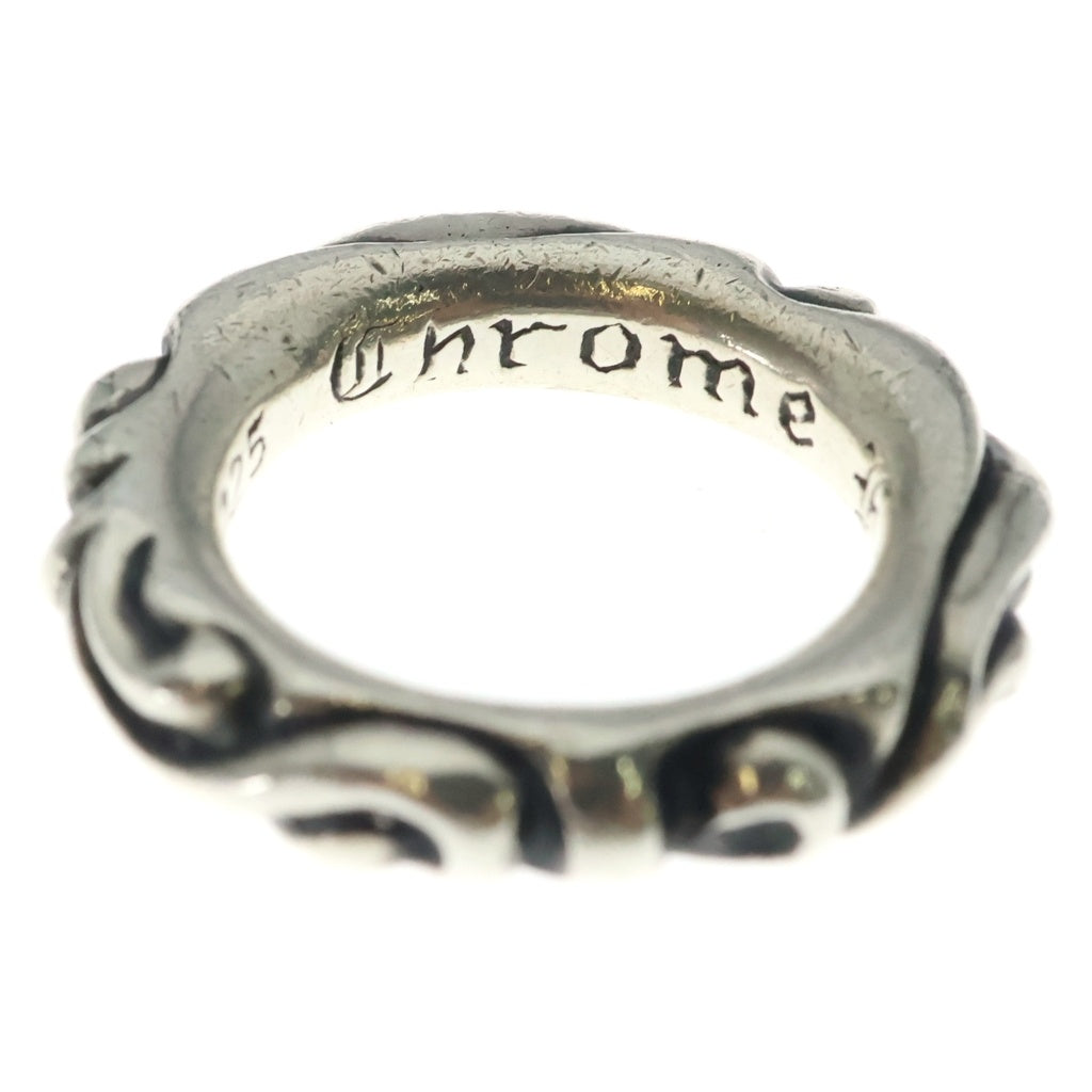 CHROME HEARTS(クロムハーツ) SCRL BAND スクロールバンド リング シルバー BCA351