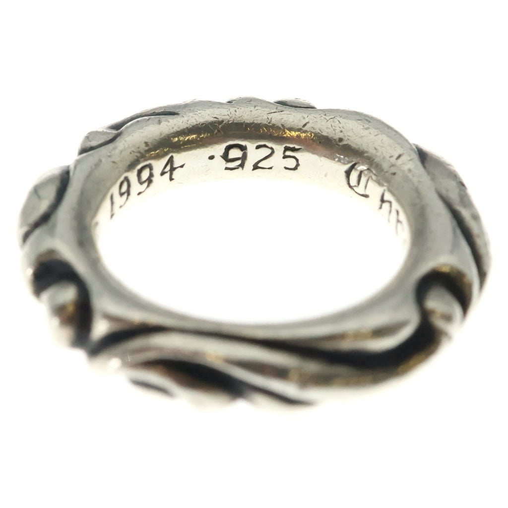 CHROME HEARTS(クロムハーツ) SCRL BAND スクロールバンド リング シルバー BCA351