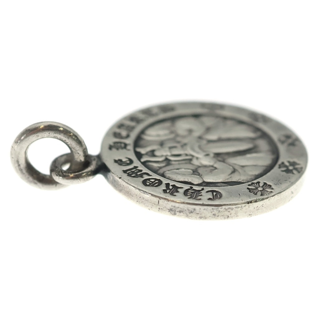 CHROME HEARTS(クロムハーツ) CHRM ANGL MDL V2 エンジェルメダルチャーム ペンダントトップ シルバーBCA229