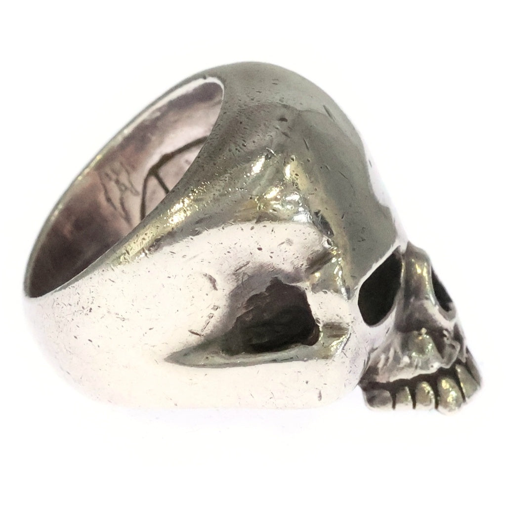 CRAZY PIG(クレイジーピッグ) LARGE EVIL SKULL RING ラージ スカルリング シルバー