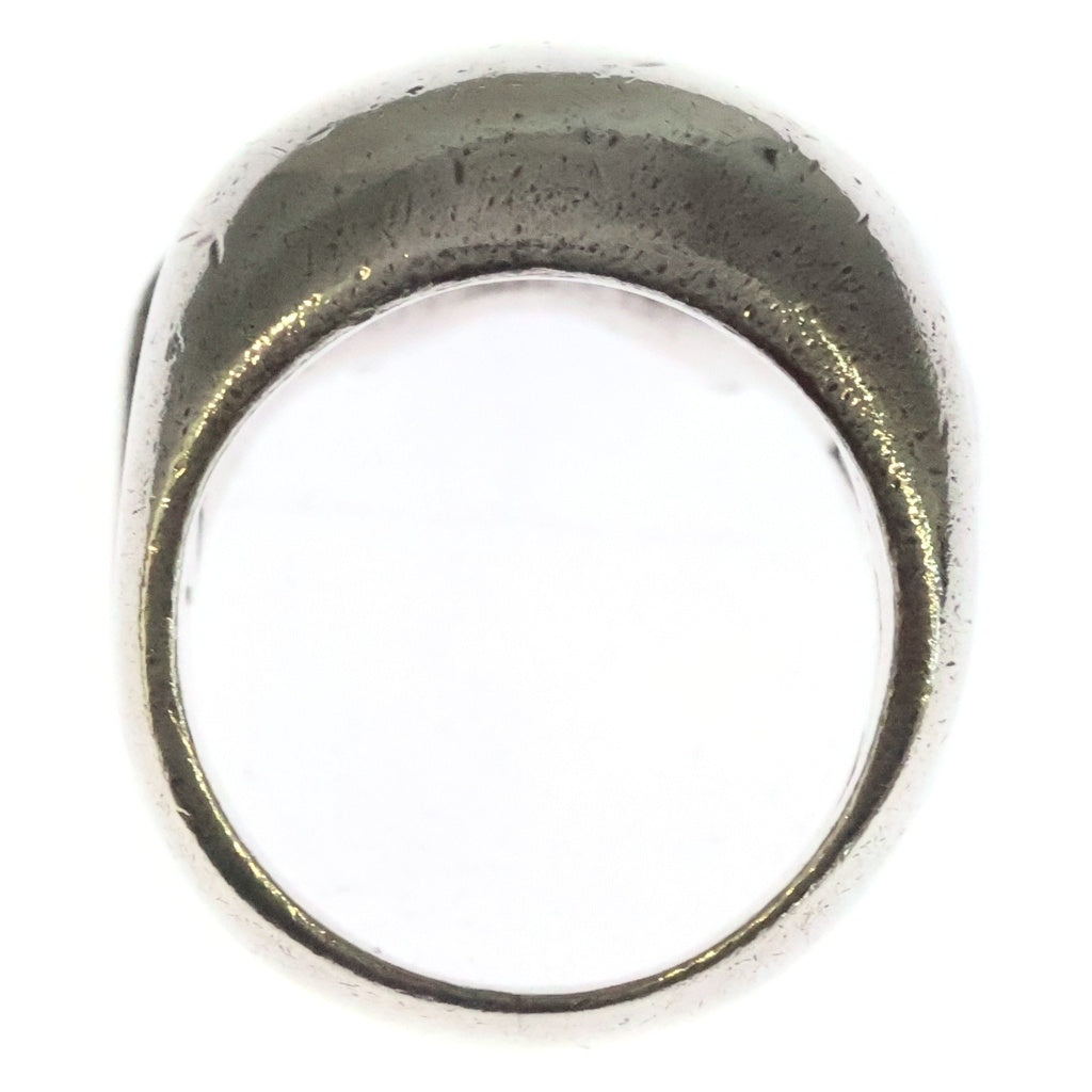 CRAZY PIG(クレイジーピッグ) LARGE EVIL SKULL RING ラージ スカルリング シルバー