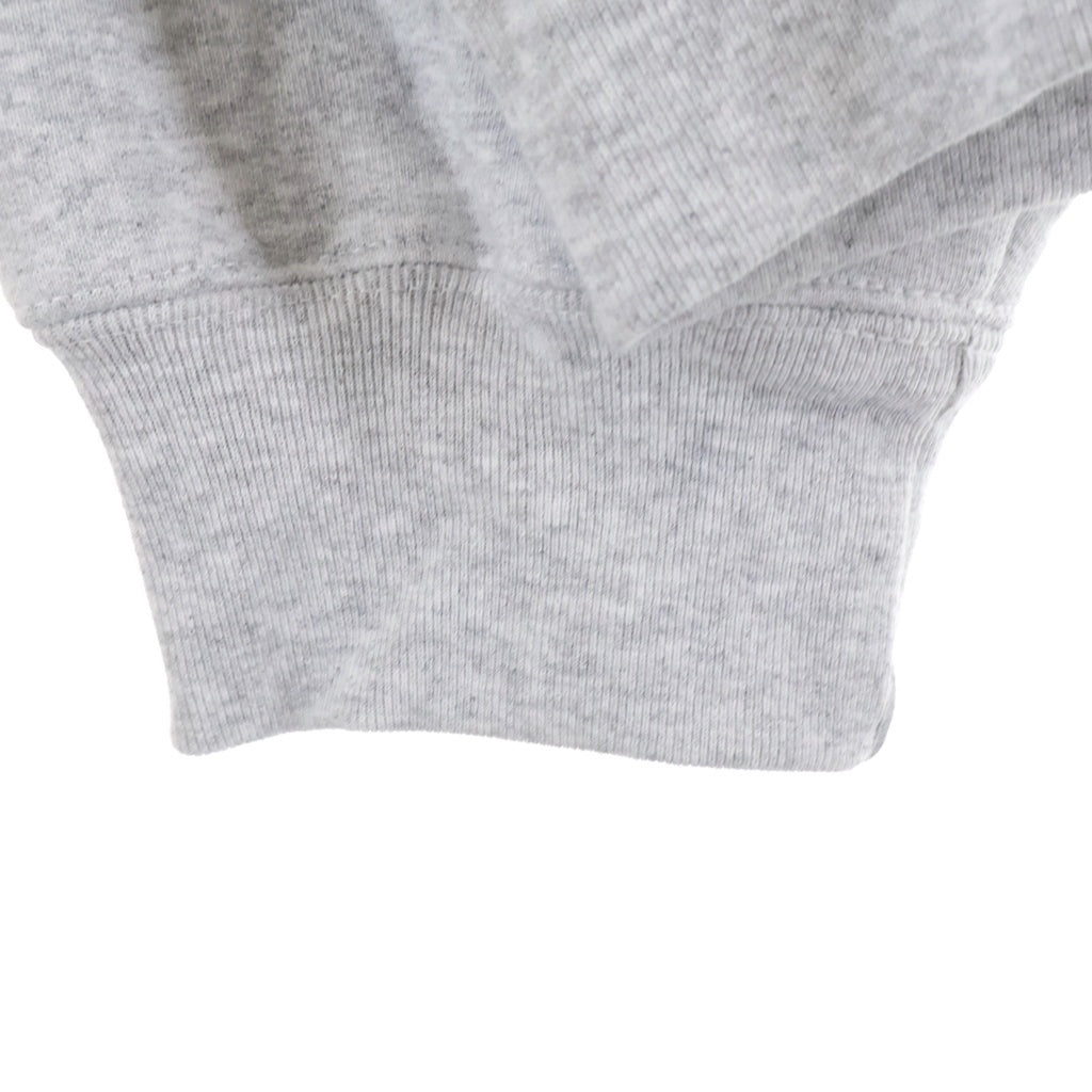 SUPREME(シュプリーム) 25SS Collegiate Applique Zip Up Hooded Sweatshirt ロゴ ジップアップパーカー グレー