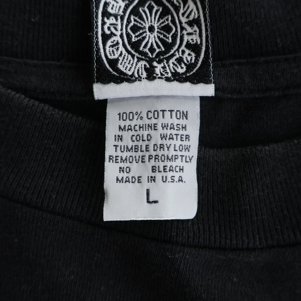 CHROME HEARTS(クロムハーツ) OLD STAR L/S オールド バックホースシュースタープリント 長袖Tシャツ