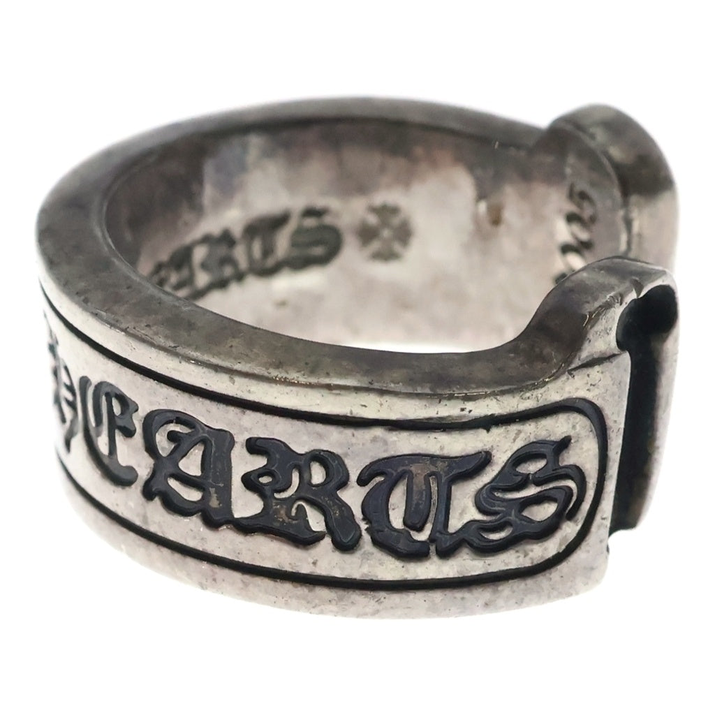 CHROME HEARTS(クロムハーツ) LG SCROLL LABEL ラージスクロールラベル リング シルバーBCA383