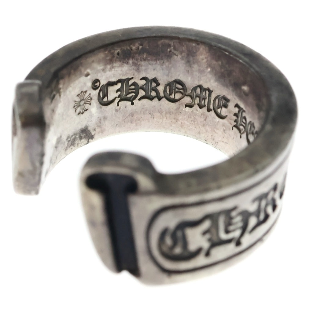 CHROME HEARTS(クロムハーツ) LG SCROLL LABEL ラージスクロールラベル リング シルバーBCA383
