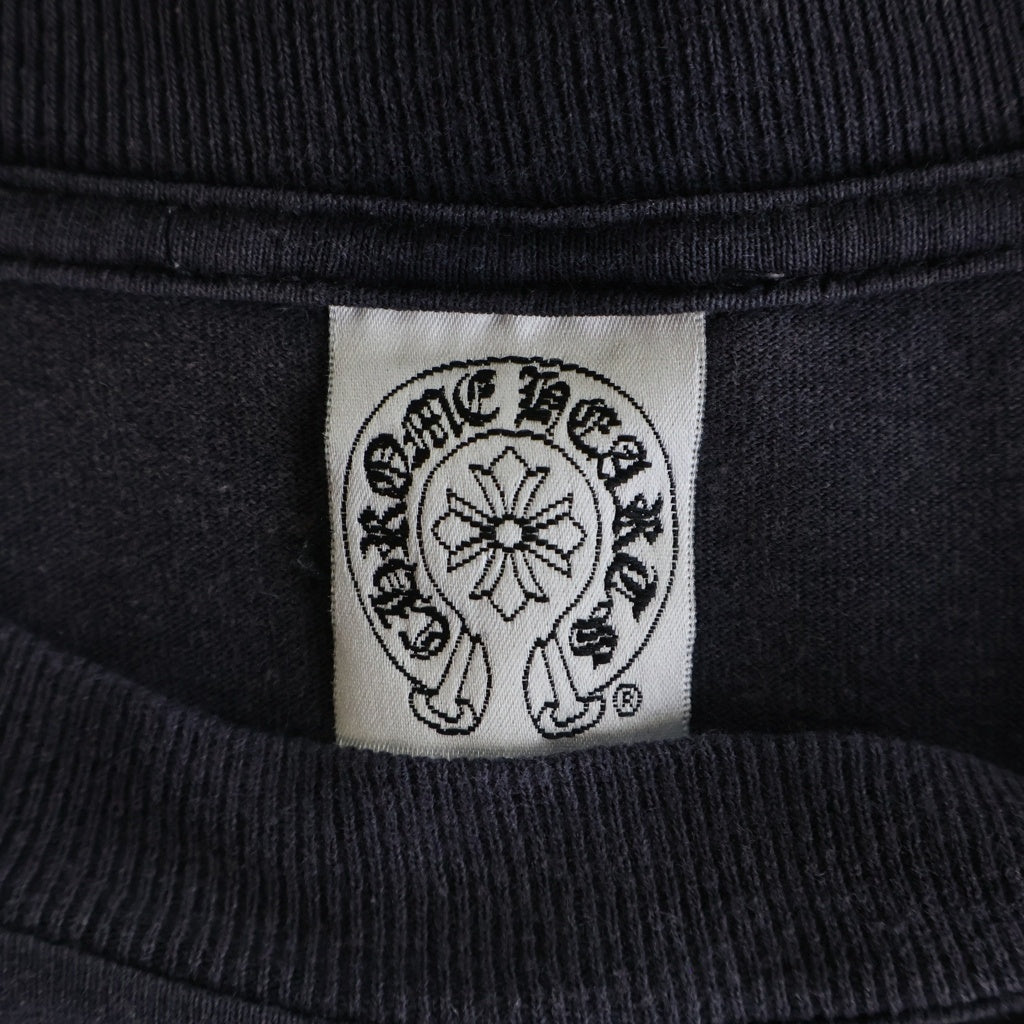 CHROME HEARTS(クロムハーツ) OLD S/S オールド バックセメタリークロスプリント 半袖Tシャツ ブラック