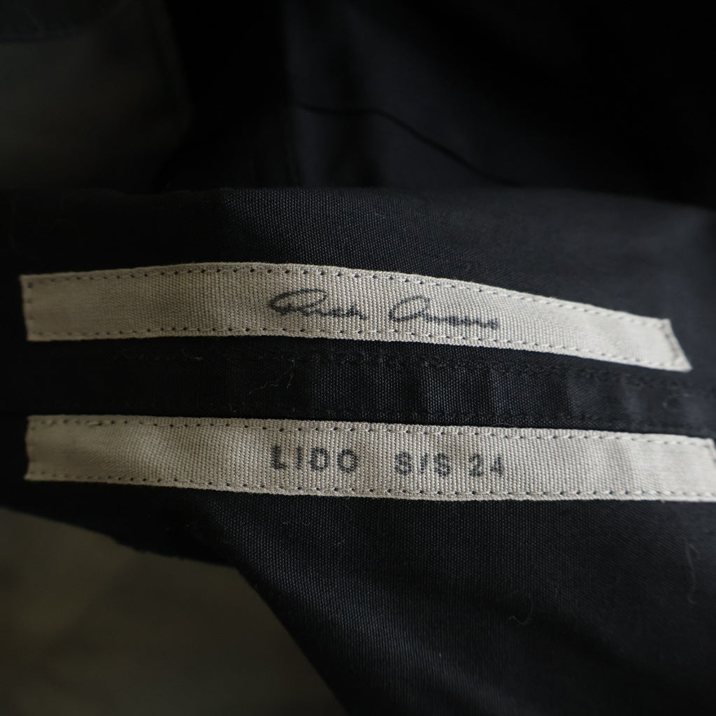 Rick Owens(リックオウエンス) 24SS STEFAN CARGO SHORTS ステファンカーゴショートパンツ ブラック RR01D3322-TE